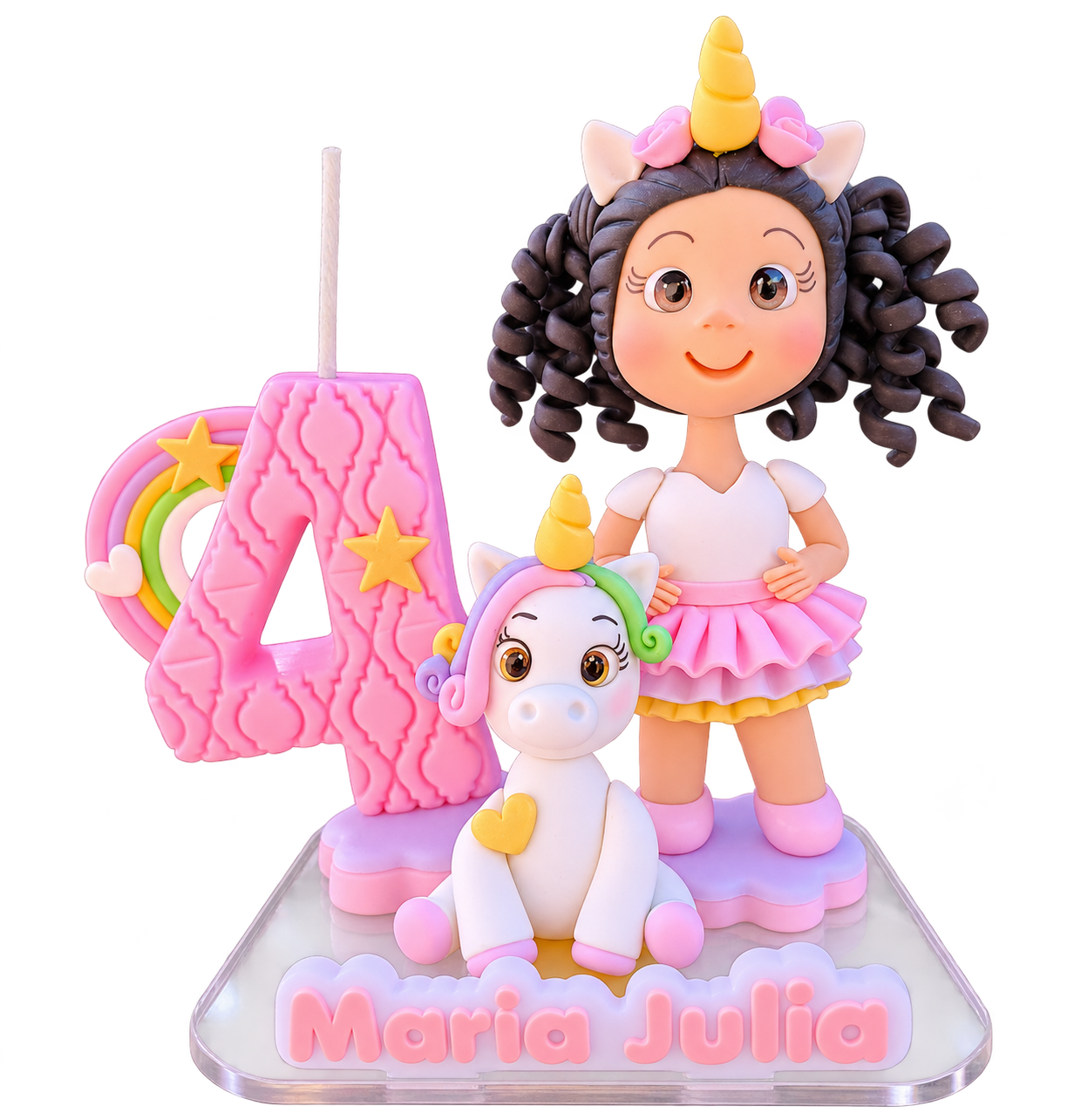 Personagem em biscuit